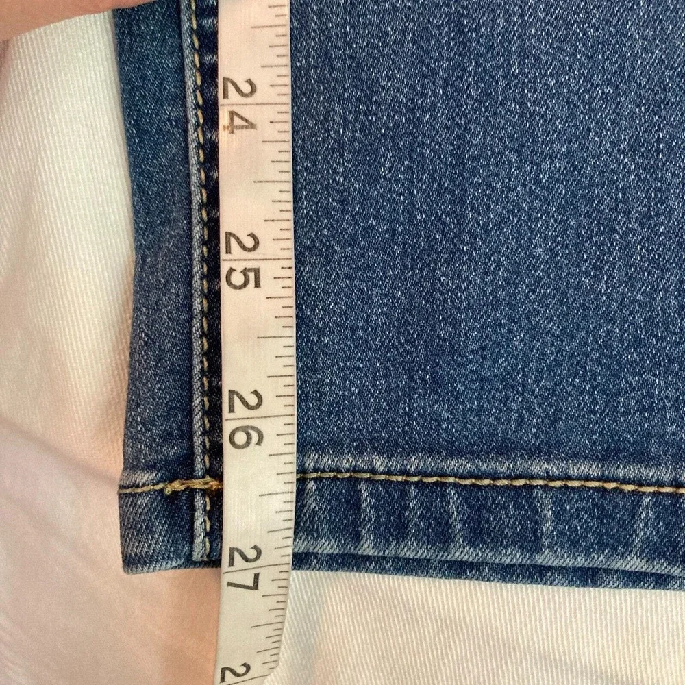 Free People‎ Jeans Womens Sz 29 Medium Wash Blue 5 Pocket High Rise Skinny